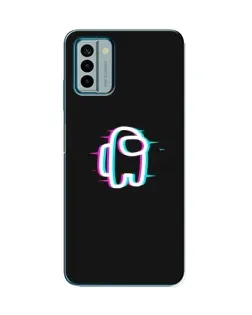 Чохол для Nokia G22 з картинкою «Among Us неон»