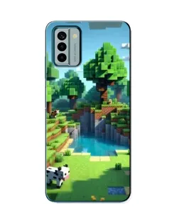 Чохол для Nokia G22 з картинкою «Minecraft літній день»
