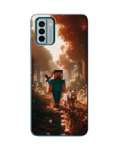 Чохол для Nokia G22 з картинкою «Стів у лісі» Чохол для Nokia G22 з картинкою «Стів у лісі»