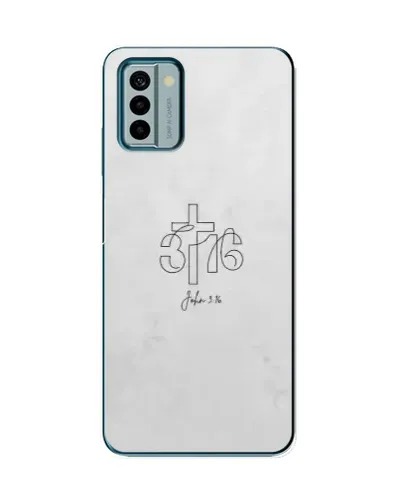 Чохол для Nokia G22 з картинкою «Івана 3:16 Хрест» Чохол для Nokia G22 з картинкою «Івана 3:16 Хрест»