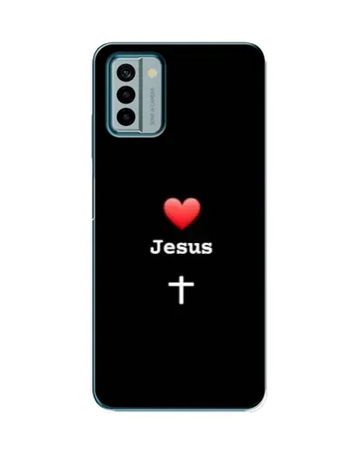 Чохол для Nokia G22 з картинкою «Серце - Jesus» Чохол для Nokia G22 з картинкою «Серце - Jesus»