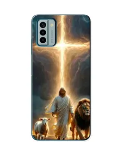 Чохол для Nokia G22 з картинкою «Лев Юди та Світло»