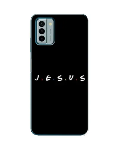 Чохол для Nokia G22 з картинкою «Крапки віри J.E.S.U.S.» Чохол для Nokia G22 з картинкою «Крапки віри J.E.S.U.S.»