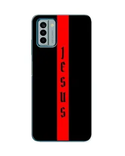 Чохол для Nokia G22 з картинкою «Червона лінія віри»
