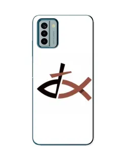 Чохол для Nokia G22 з картинкою «Риба та хрест»