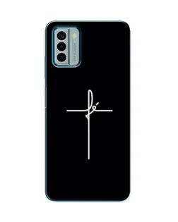 Чехол для Nokia G22 с картинкой «Тонкий крест»