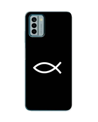 Чехол для Nokia G22 с картинкой «Символ рыбы Jesus» Чехол для Nokia G22 с картинкой «Символ рыбы Jesus»