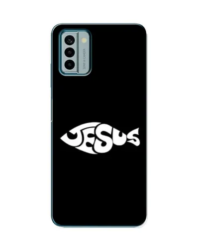 Чехол для Nokia G22 с картинкой «Рыба Jesus» Чехол для Nokia G22 с картинкой «Рыба Jesus»