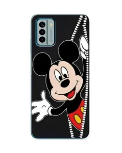 Чехол для Nokia G22 с картинкой «Микки раздвигает стены»