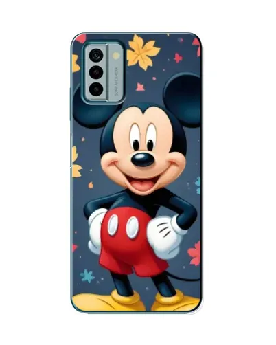 Чехол для Nokia G22 с картинкой «Осенний Mickey Mouse»