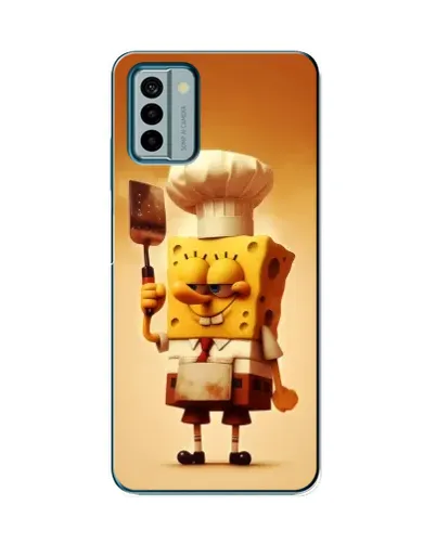 Чехол для Nokia G22 с картинкой «Губка Боб повар»