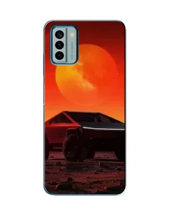 Чехол для Nokia G22 с картинкой «Cybertruck на Марсе» Чехол для Nokia G22 с картинкой «Cybertruck на Марсе»