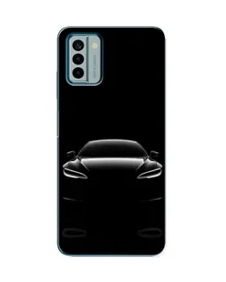 Чехол для Nokia G22 с картинкой «Силуэт Tesla Night» Чехол для Nokia G22 с картинкой «Силуэт Tesla Night»