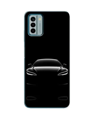 Чехол для Nokia G22 с картинкой «Силуэт Tesla Night» Чехол для Nokia G22 с картинкой «Силуэт Tesla Night»