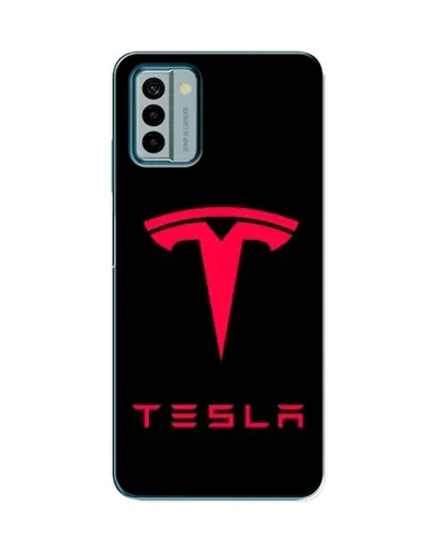 Чехол для Nokia G22 с картинкой «Tesla Red Logo» Чехол для Nokia G22 с картинкой «Tesla Red Logo»