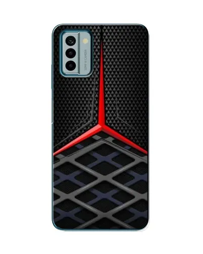 Чехол для Nokia G22 с картинкой «Mercedes Carbon Grid»