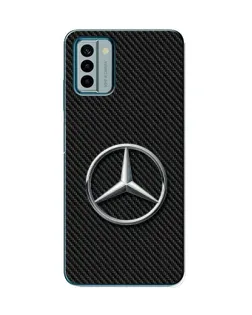 Чехол для Nokia G22 с картинкой «Карбоновый Mercedes стиль»