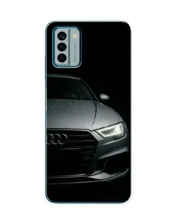 Чехол для Nokia G22 с картинкой «Audi — детализация кузова» Чехол для Nokia G22 с картинкой «Audi — детализация кузова»