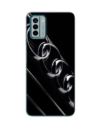 Чехол для Nokia G22 с картинкой «Audi — абстрактные кольца»