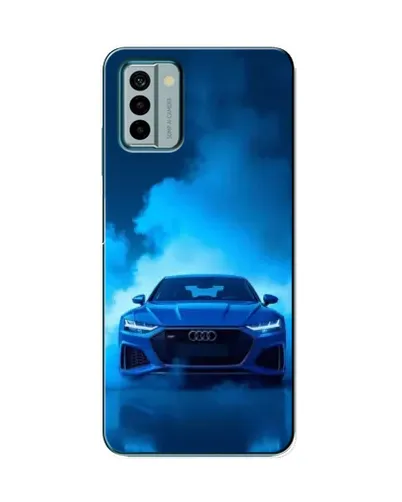 Чехол для Nokia G22 с картинкой «Audi — голубая энергия»