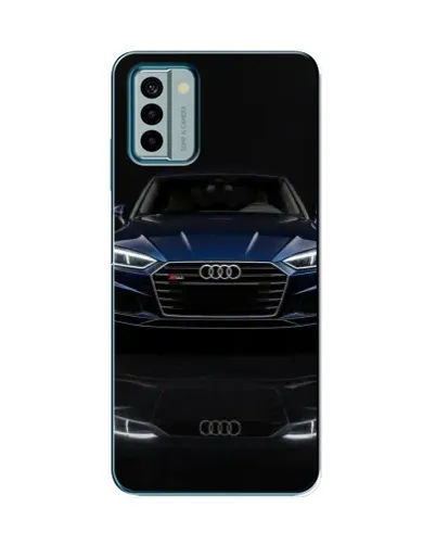 Чехол для Nokia G22 с картинкой «Audi — ночное отражение»