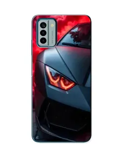 Чехол для Nokia G22 с картинкой «Lamborghini красное сияние» Чехол для Nokia G22 с картинкой «Lamborghini красное сияние»