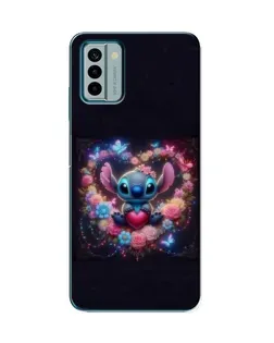 Чохол для Nokia G22 з картинкою «Stitch у квітах»