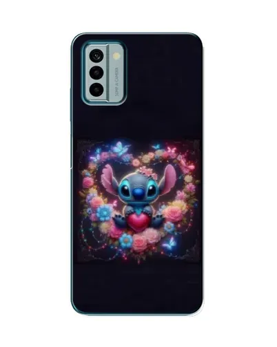 Чохол для Nokia G22 з картинкою «Stitch у квітах» Чохол для Nokia G22 з картинкою «Stitch у квітах»