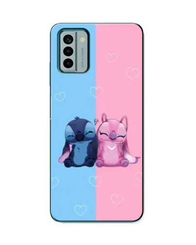 Чохол для Nokia G22 з картинкою «Stitch та Angel Love» Чохол для Nokia G22 з картинкою «Stitch та Angel Love»