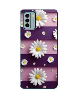 Чохол для Nokia G22 з картинкою «Ромашки на фіолетовому» Чохол для Nokia G22 з картинкою «Ромашки на фіолетовому»