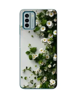 Чохол для Nokia G22 з картинкою «Гілка дрібних білих квітів» Чохол для Nokia G22 з картинкою «Гілка дрібних білих квітів»