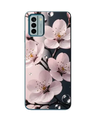 Чохол для Nokia G22 з картинкою «Ніжня сакура та краплі» Чохол для Nokia G22 з картинкою «Ніжня сакура та краплі»