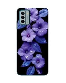 Чохол для Nokia G22 з картинкою «Фіолетові квіти з росою» Чохол для Nokia G22 з картинкою «Фіолетові квіти з росою»