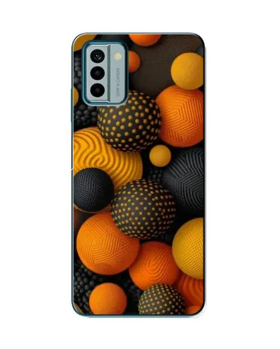 Чохол для Nokia G22 з картинкою «Об'ємні помаранчеві сфери» Чохол для Nokia G22 з картинкою «Об'ємні помаранчеві сфери»