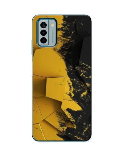 Чохол для Nokia G22 з картинкою «Золоті уламки геометрії» Чохол для Nokia G22 з картинкою «Золоті уламки геометрії»