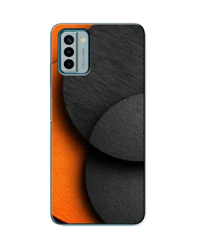 Чохол для Nokia G22 з картинкою «Геометрія помаранчевих кіл» Чохол для Nokia G22 з картинкою «Геометрія помаранчевих кіл»