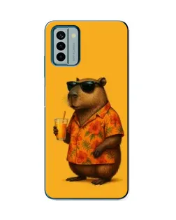 Чехол для Nokia G22 с картинкой «Капибара на отдыхе»