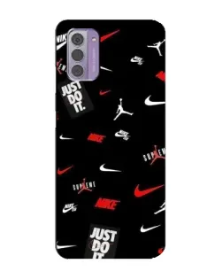 Чехол для Nokia G42 с картинкой «Nike Mix Pattern» Чехол для Nokia G42 с картинкой «Nike Mix Pattern»