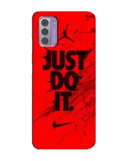 Чехол для Nokia G42 с картинкой «Nike Just Do It» Чехол для Nokia G42 с картинкой «Nike Just Do It»