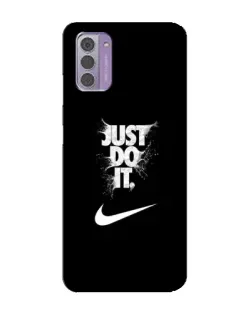 Чохол для Nokia G42 з картинкою «Текстовий принт Nike»