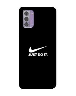 Чохол для Nokia G42 з картинкою «Мінімалізм від Nike»