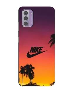 Чохол для Nokia G42 з картинкою «Nike на заході сонця»