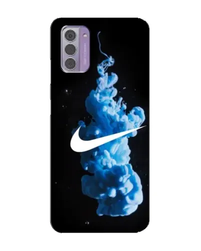 Чохол для Nokia G42 з картинкою «Nike та синій дим» Чохол для Nokia G42 з картинкою «Nike та синій дим»