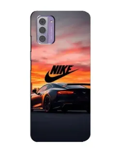 Чохол для Nokia G42 з картинкою «Nike та суперкар»