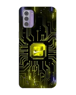 Чохол для Nokia G42 з картинкою «Nike — золота іскра»