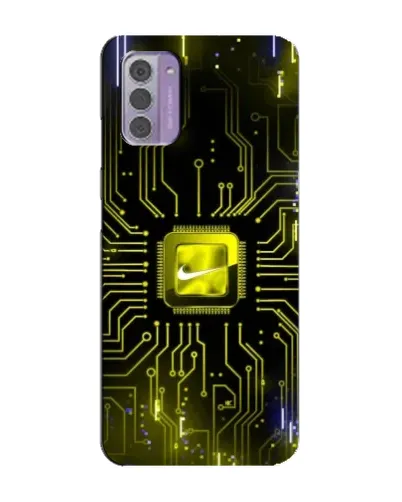 Чохол для Nokia G42 з картинкою «Nike — золота іскра» Чохол для Nokia G42 з картинкою «Nike — золота іскра»