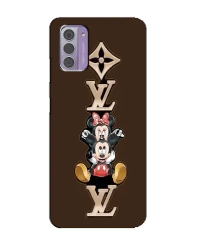Чехол для Nokia G42 с картинкой «LV и Микки Маус»