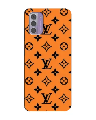 Чехол для Nokia G42 с картинкой «Оранжевый стиль LV»