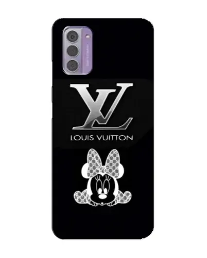 Чехол для Nokia G42 с картинкой «LV и Минни Маус»