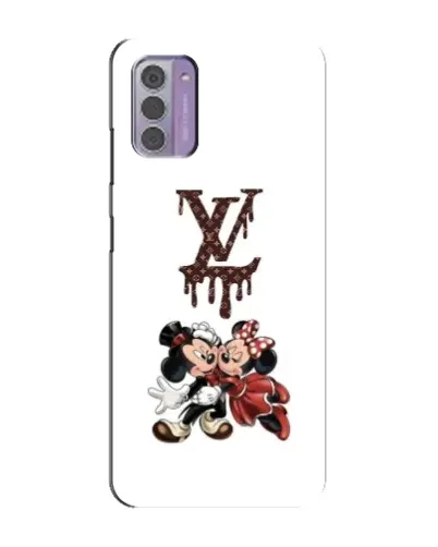 Чехол для Nokia G42 с картинкой «LV и Микки Маус»